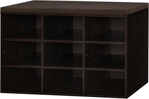 Shoe storage bench with - shoe,