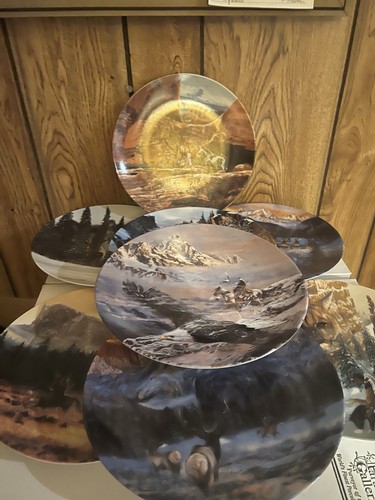 Vtg collector plates - vtg,