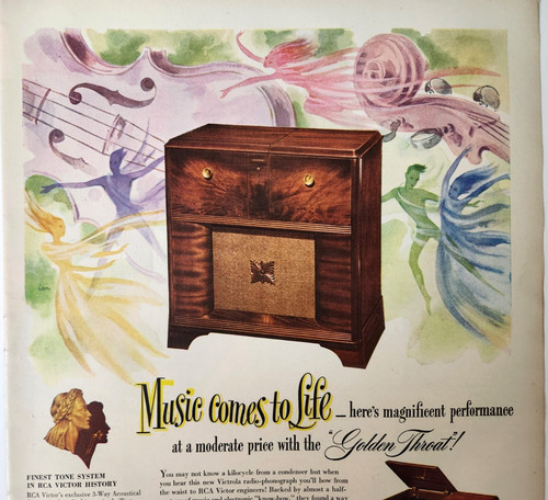 Rca victor victrola radio - victor,