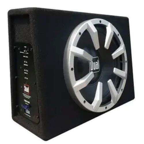 Subwoofer enclosure with - 10″,