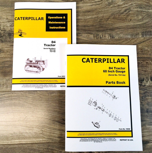Parts catalog operators manual - parts,