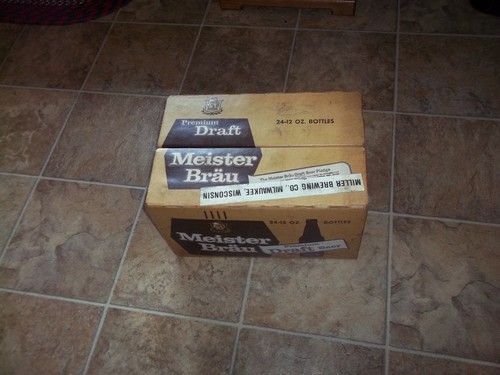 Vintage meister brau - meister, beer