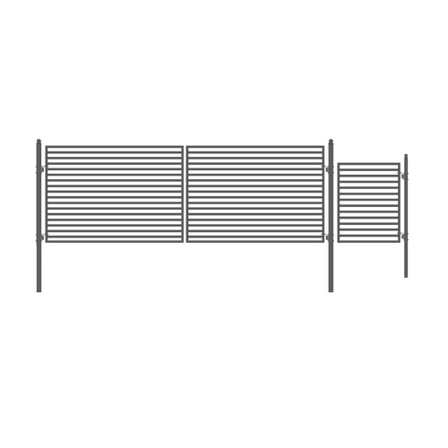 Aleko dual swing steel - aleko, milan