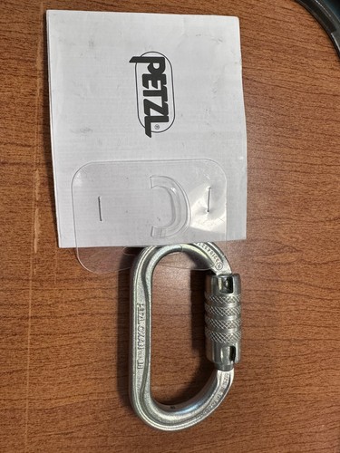 Petzl oxan steel carabiner - petzl,