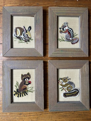 Set vtg rustic framed - 4,