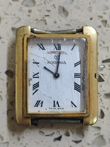 Vintage rodania square - square, watch