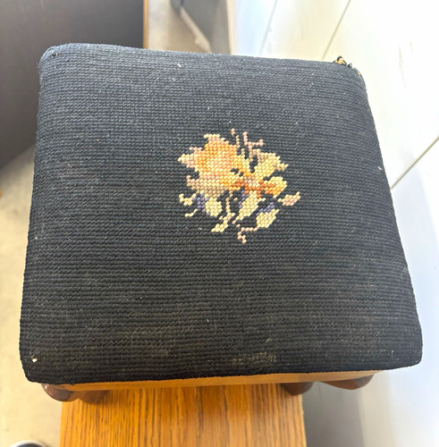 Antique vintage needlepoint - antique,