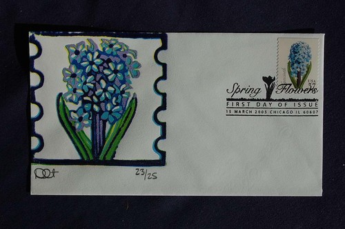 Spring flowers hyacinth - flowers, 37c