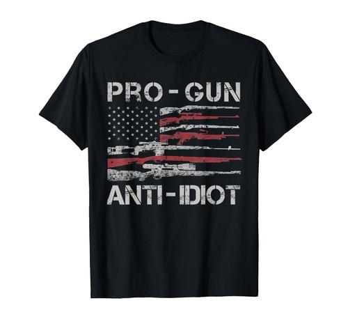 Pro gun anti - pro, idiot