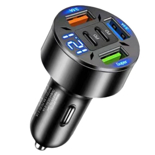 Fast car charger 66w quad - 66w,