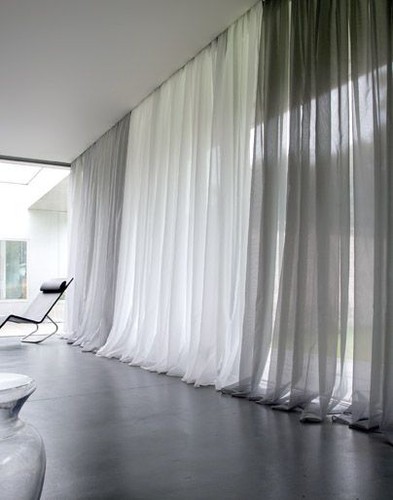 Solid pure white sheer - solid,