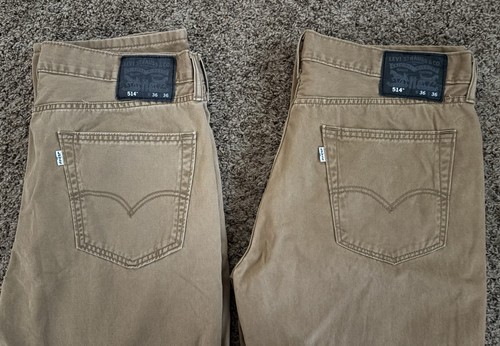 Levis 514 jeans pants pair - levis,