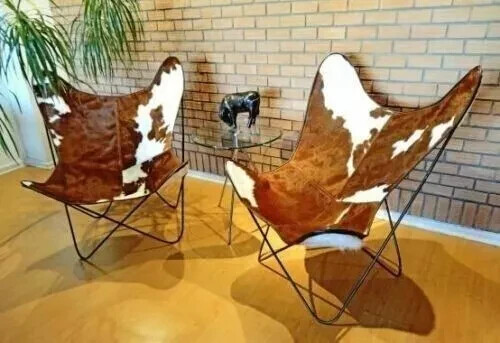 Cowhide leather butterfly - leather,