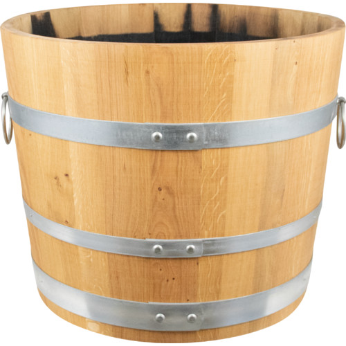 Balazs planter barrel half - balazs,