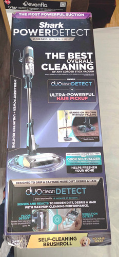 Shark powerdetect corded stick - shark,