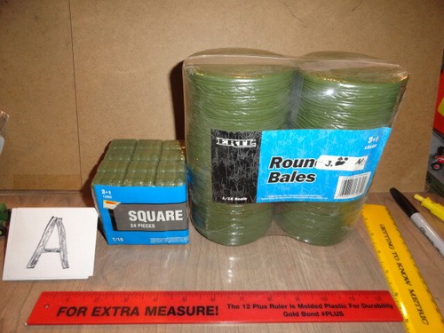 Round bales of - of, hay