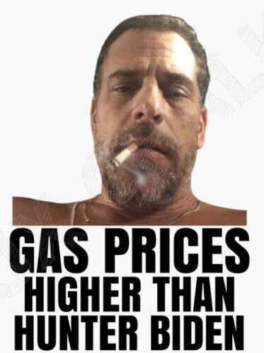 Gas prices sticker decal - gas,