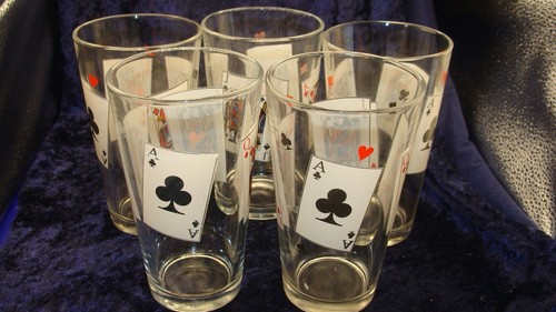 Set four poker beer - ~,