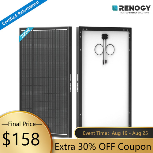Renogy 200w 12v - renogy,
