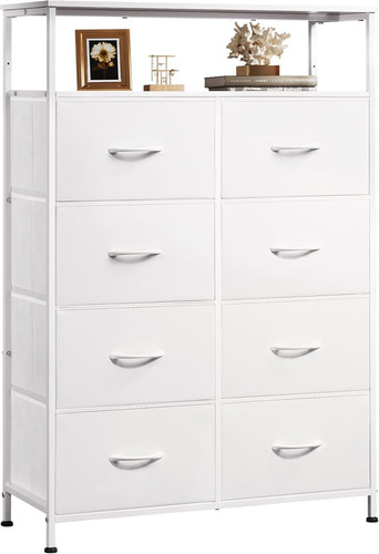 Fabric dresser for bedroom - fabric,