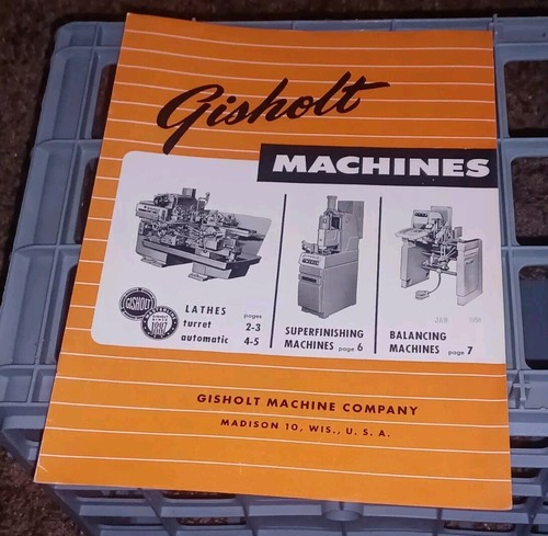 Gisholt machine company - machine,