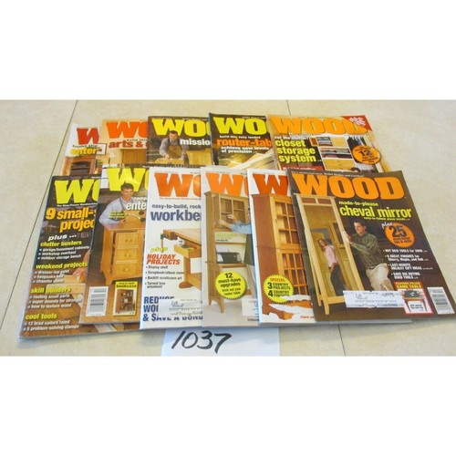 Wood magazines lot 11 - wood,