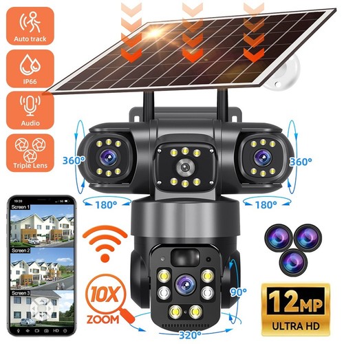 Solar battery powered - powered, wireless