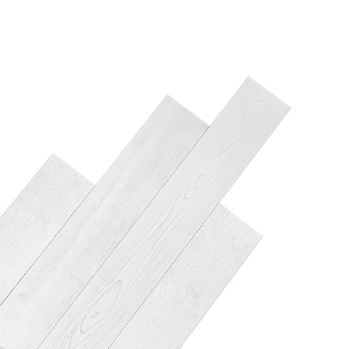 Real wood wall planks - planks, white