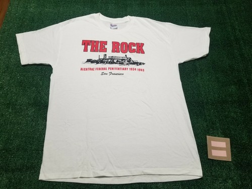 Vintage alcatraz shirt l - shirt,