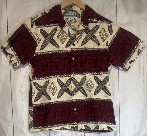 Rjc hawaiian barkcloth vtg - rjc,