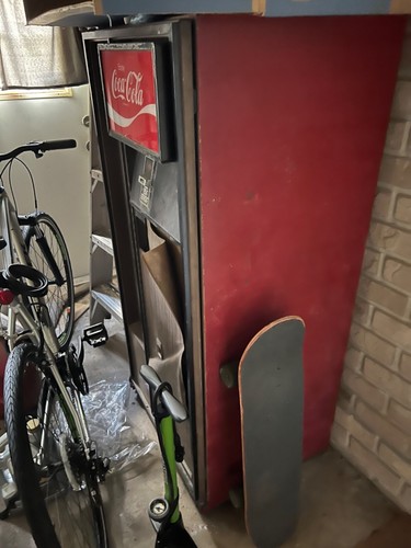 Vintage coke machine - coke,