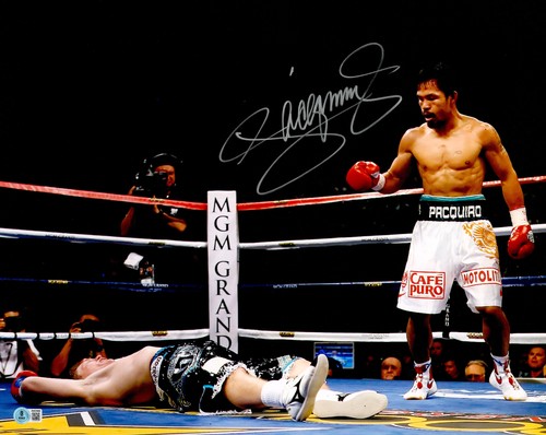 Manny pacquiao autographed - manny,