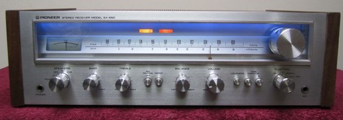 Pioneer 550 stereo receiver - pioneer,