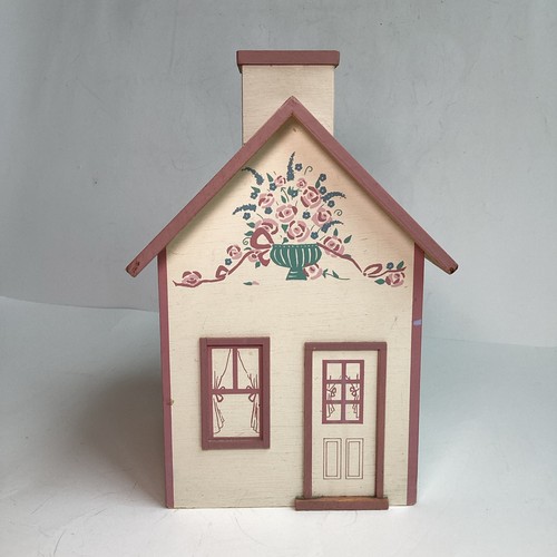 Vintage hand painted wood - vintage,