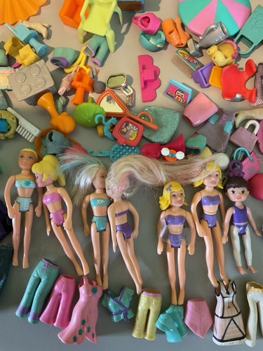 Polly pocket huge lot - pocket, dolls