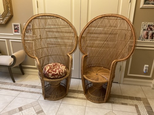 Vintage full size wicker - vintage,