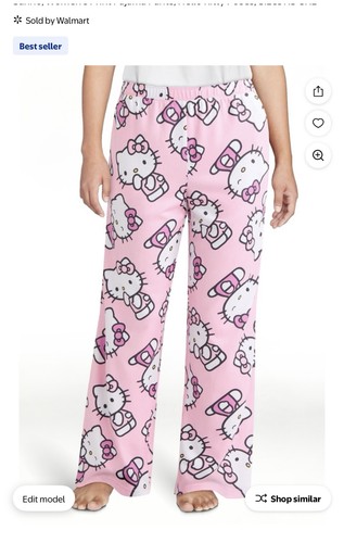 Hello kitty pajama pants sleep - pants,