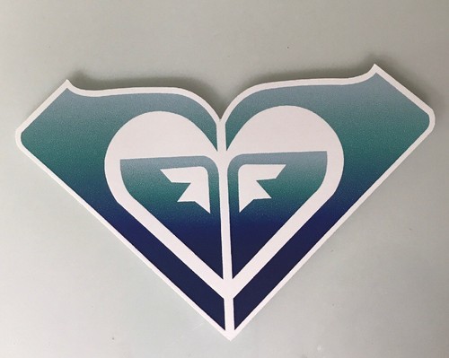 Roxy surf sticker surfer - roxy,