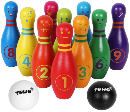 Towo wooden skittles - towo, set