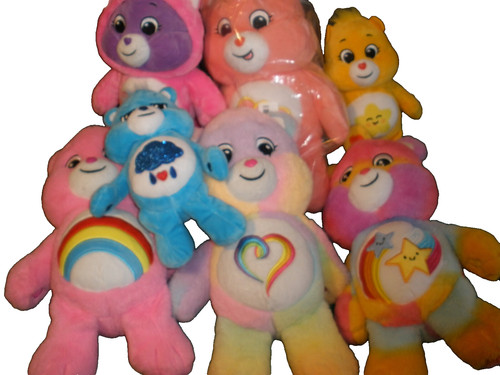 Large lot care bears - large, 7