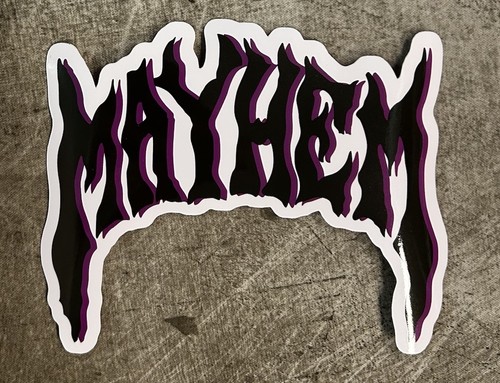 Mayhem surfboards sticker lost - mayhem,