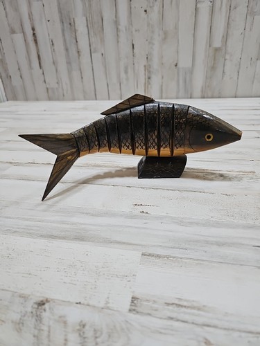 Wooden fish figurine - fish,