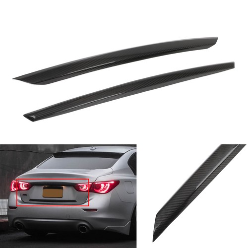 Carbon fiber trunk plate - carbon,