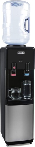 Top loading water cooler with - top,