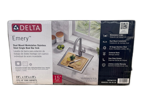 Delta emery drop - in., drop-in