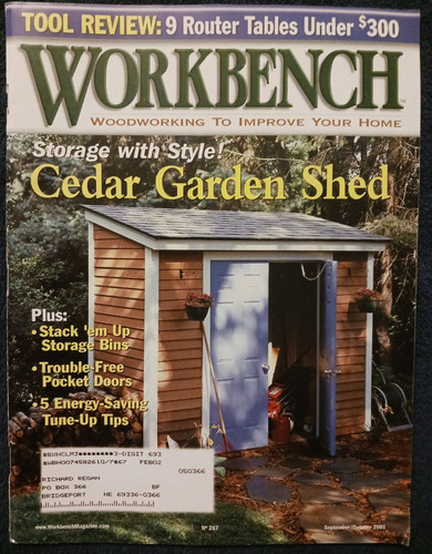 Workbench magazine sep oct - magazine, sep/oct