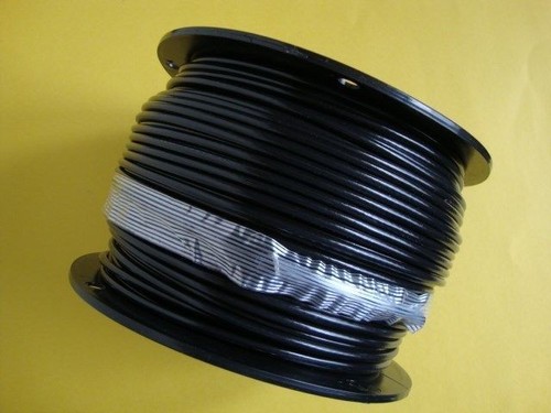 Black vinyl coated wire - vinyl,