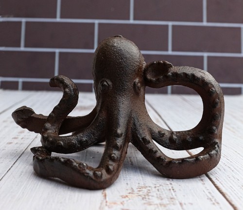 Cast iron nautical sea - iron, octopus