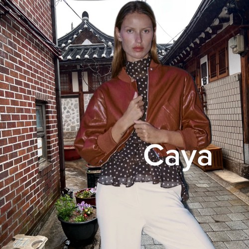 Zara woman ss26 brick faux - ss26,