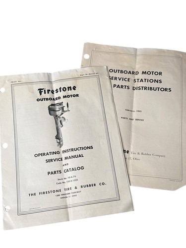 Vtg firestone outboard - vtg, motor